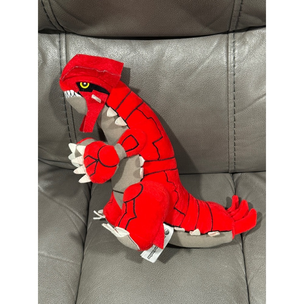 Pokemon Center Groudon Plush 2014‎ Legendary Ground Type Red Stuffed Toy Hoenn